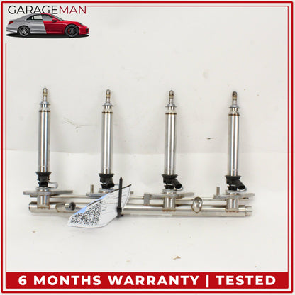 2011-2018 Mercedes W216 CL550 Fuel Injection Rail Line w/ Injectors Left Side