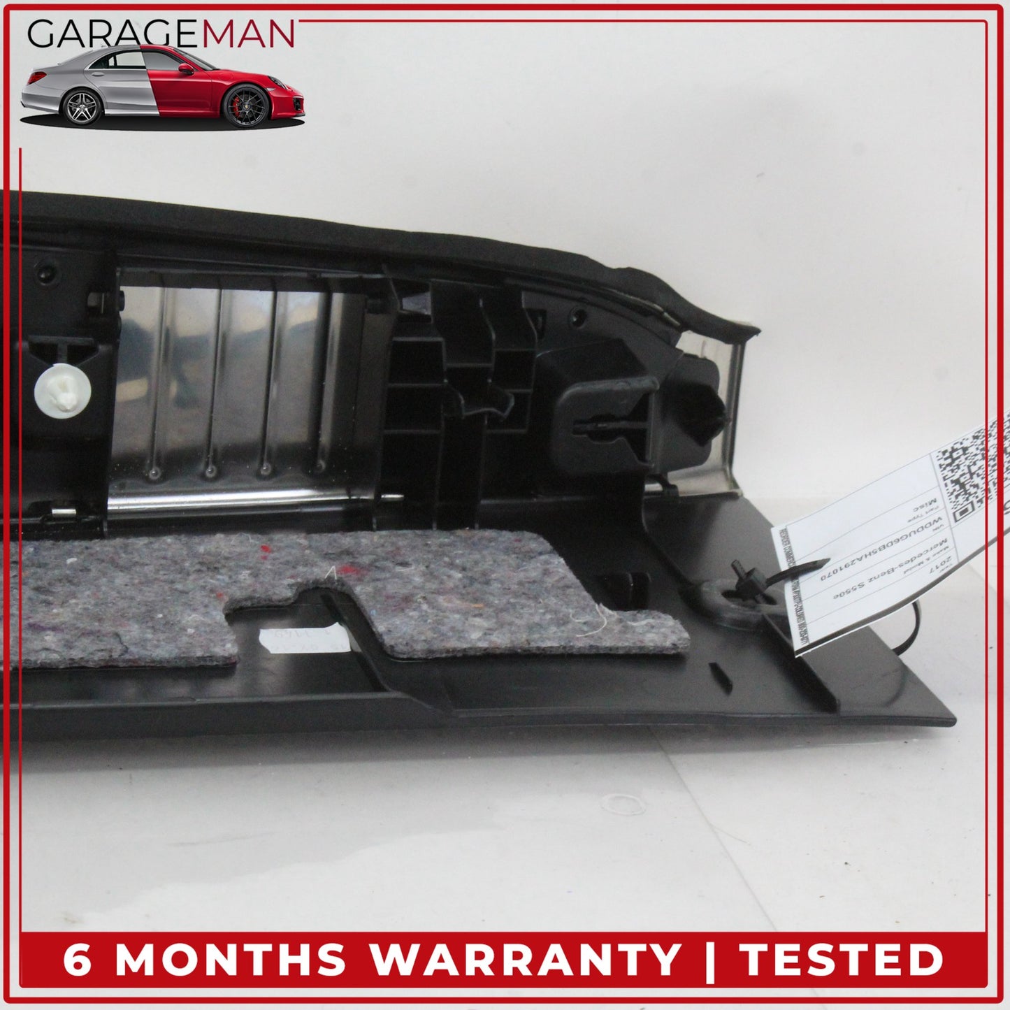 2014-2020 Mercedes W222 S550e S600 S450 Rear Trunk Latch Cover 2226902404 OEM