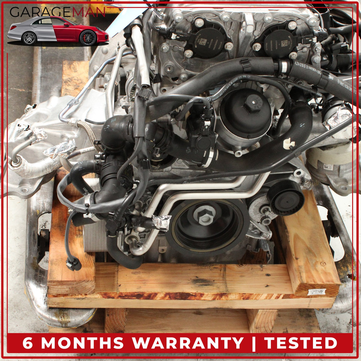 2015-2020 Mercedes X253 GLC300 C300 E300 2.0L Engine Motor 274.920 OEM 101K