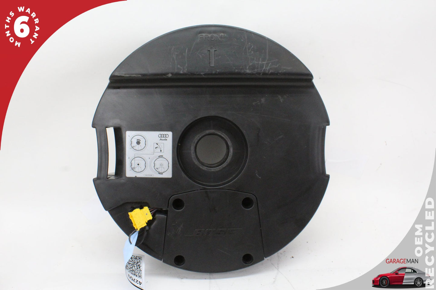 2007-2015 Audi Q7 Rear Subwoofer Speaker Box 4L0035382B OEM