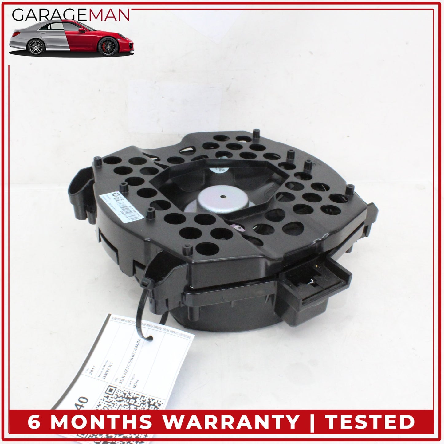2011-2018 BMW X3 X5 Front Left and Right Underseat Subwoofer Speaker Set OEM
