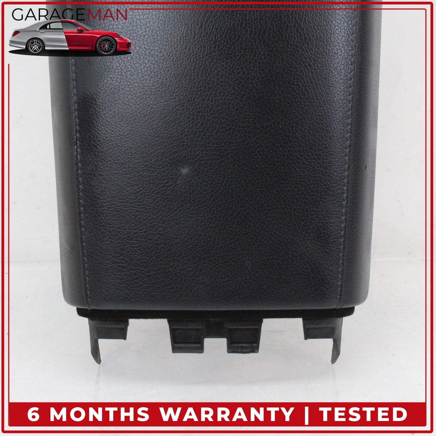 2014-2020 Mercedes W222 S550e Front Center Console Armrest Lid Cover Black OEM