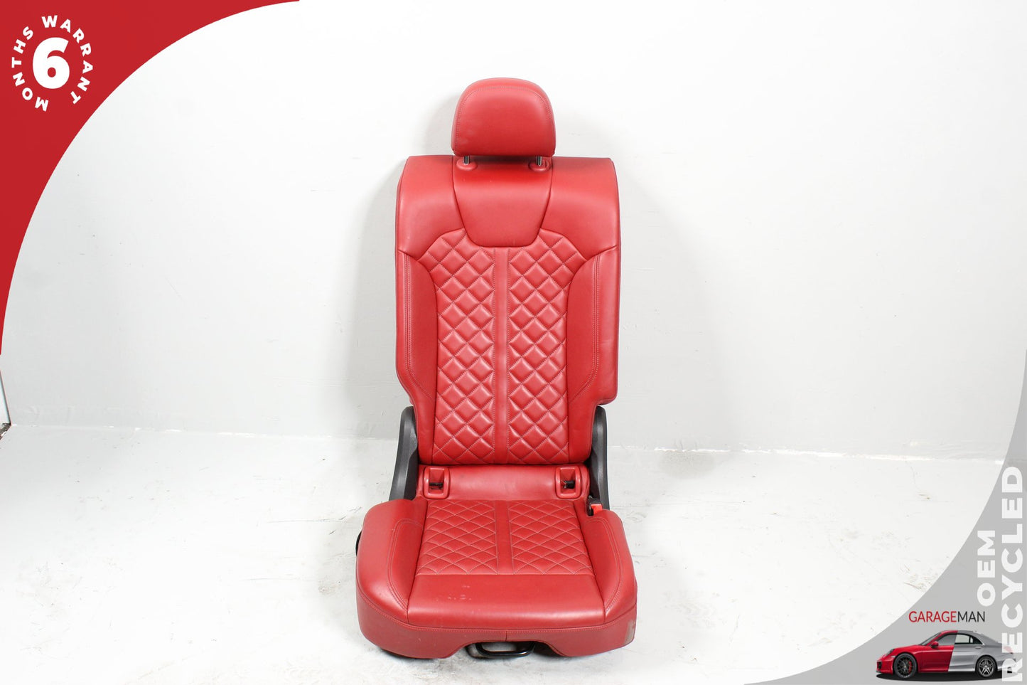 2018-2020 Audi SQ5 SUV Rear Right Passenger Side Complete Seat Assembly Red OEM