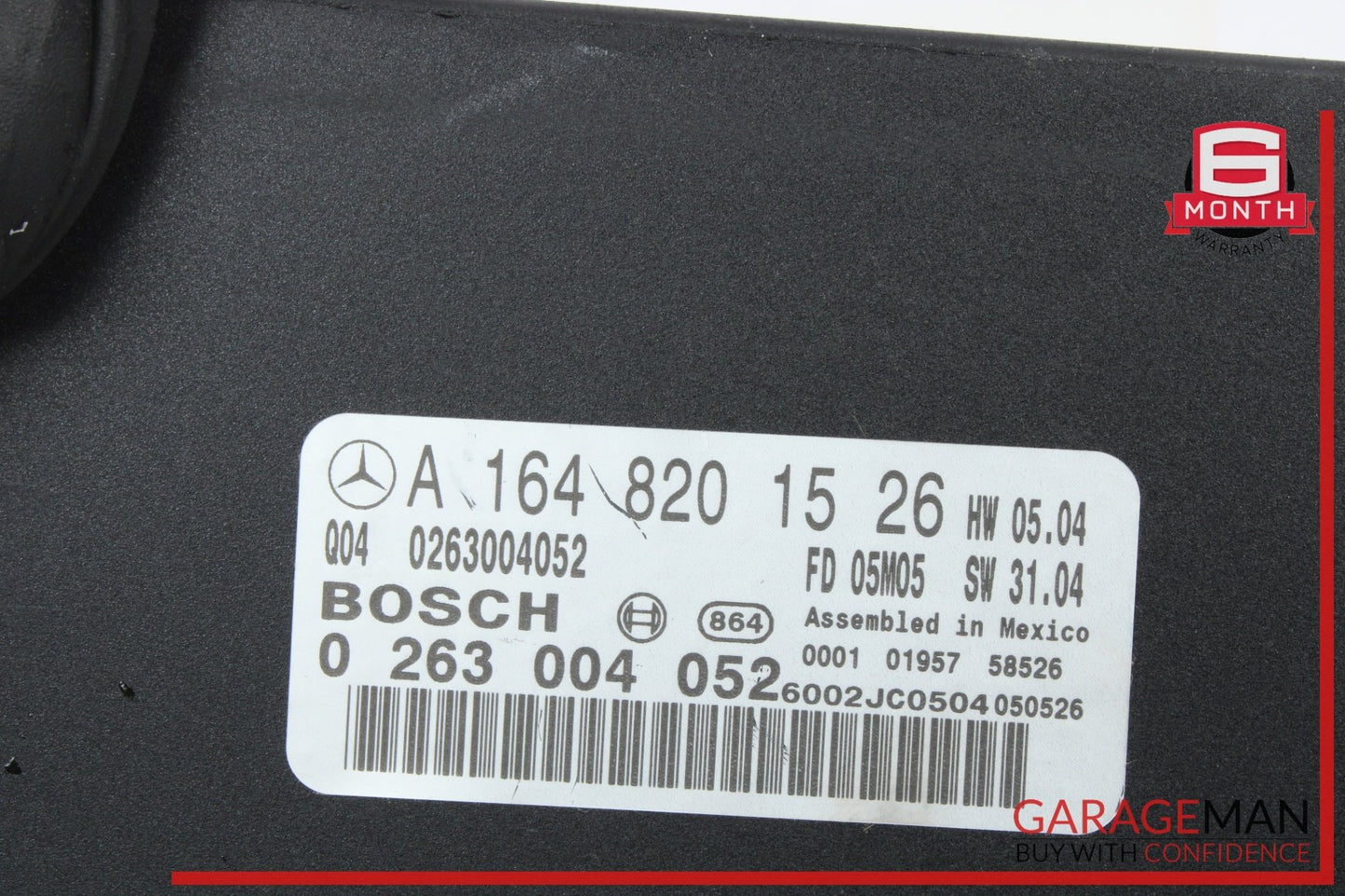 2006-2012 Mercedes ML500 M-Class W164 Parking Aid Control Module 1648201526
