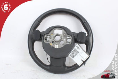 2012-2018 Audi A6 A7 Front Left Side Steering Wheel Black 4G0419091S OEM