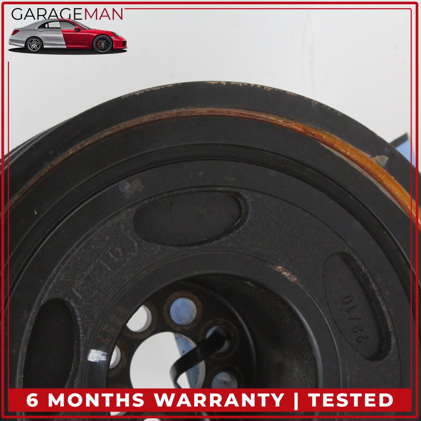 2011-2018 Porsche Cayenne 958 A7 S5 S4 Crank Shaft Pulley Harmonic Dampener OEM