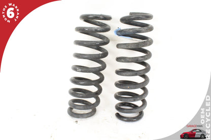 2011-2013 BMW 335is 328i Rear Left and Right Side Coil Spring Set 6767337 OEM