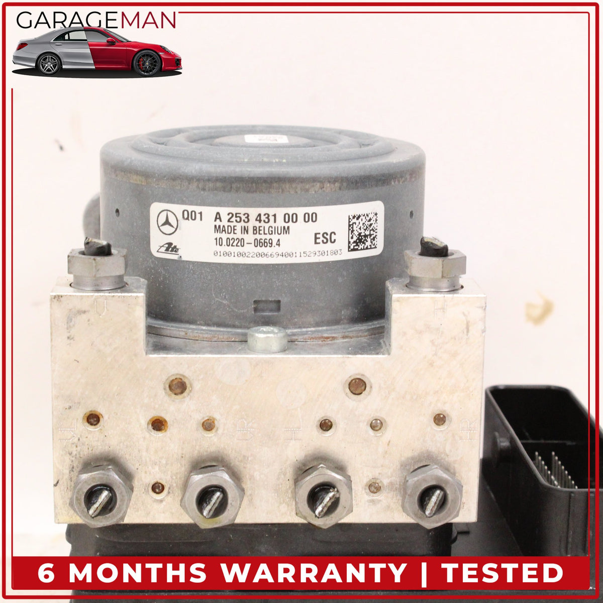 2015-2020 Mercedes-Benz C300 W205 ABS Anti Lock Brake Pump Module 2534310000 OEM
