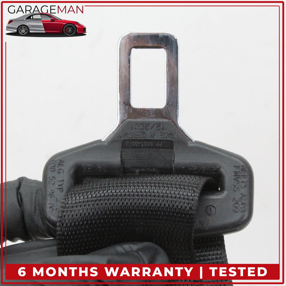 1997-2004 Mercedes-Benz SLK230 R170 Front Right Seat Belt Seatbelt Retractor Black