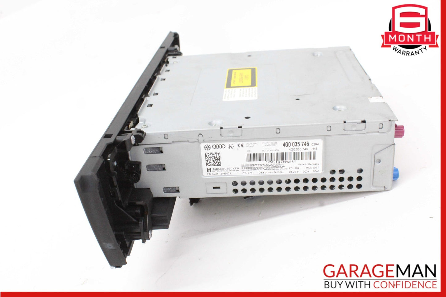 2012-2015 Audi A6 C7 Sedan Radio Multimedia CD Player 4G0035746