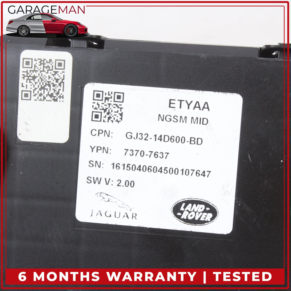 2013-2017 Range Rover Sport L494 L405 Front Left Side Seat Control Module OEM