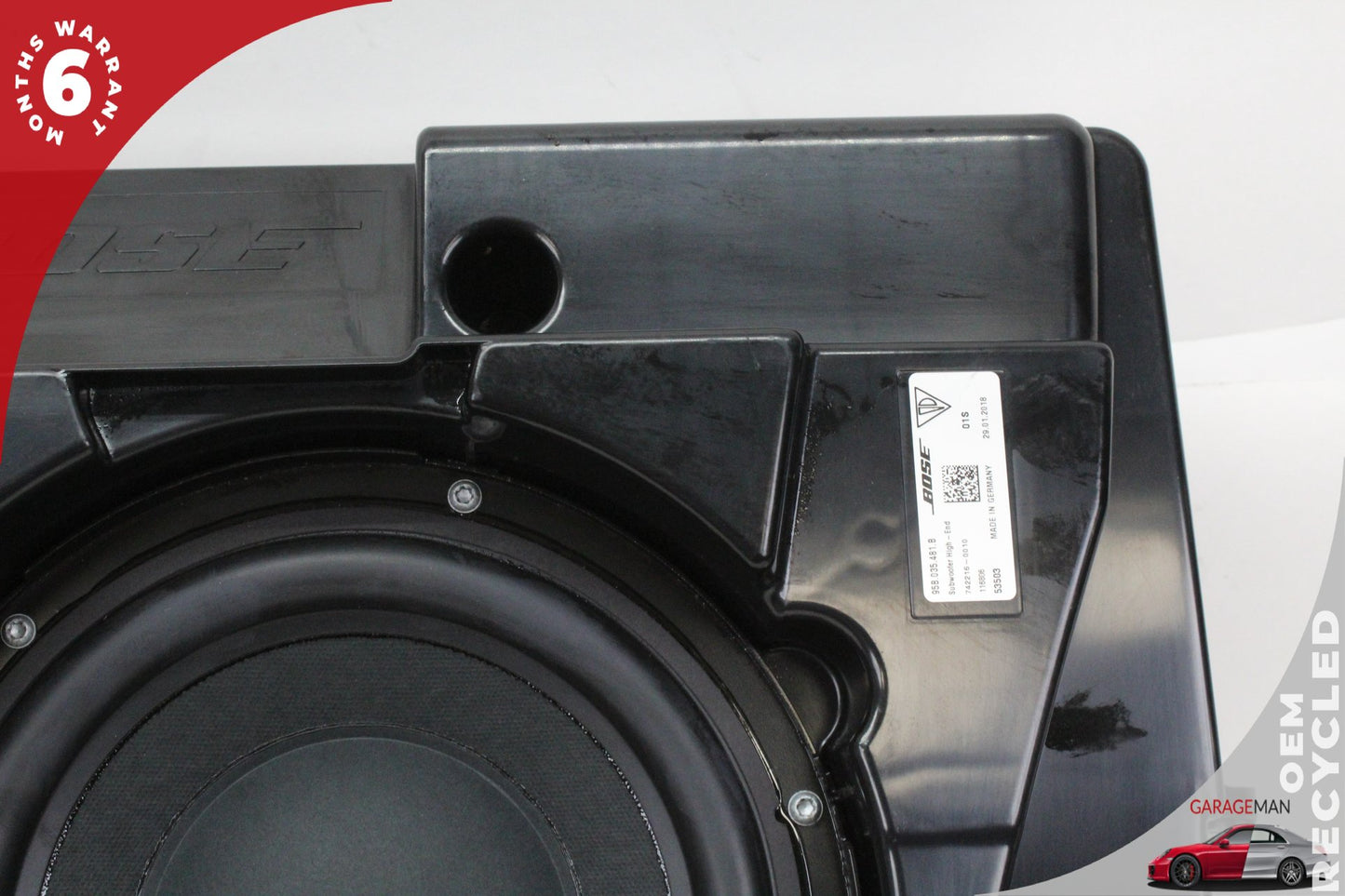 2015-2024 Porsche Macan 95B Rear Audio Subwoofer Speaker 95B035481B OEM
