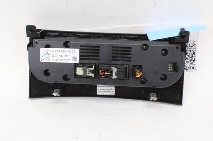2012-2014 Mercedes C250 W204 AC Climate Control Panel 2049004003 Genuine
