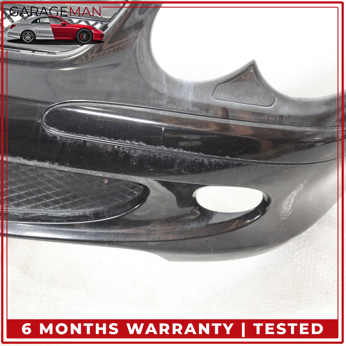 2003-2006 Mercedes R230 SL500 SL600 Front Bumper Cover Assembly Black OEM