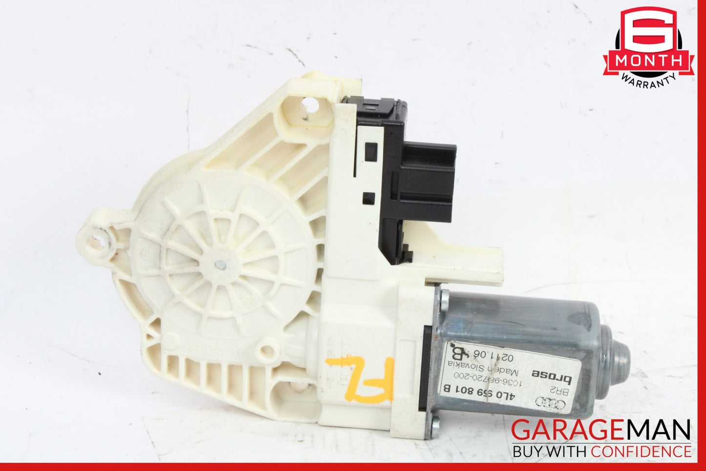 2007-2015 Audi Q7 Front Left Window Regulator Motor 4L0959801B Genuine