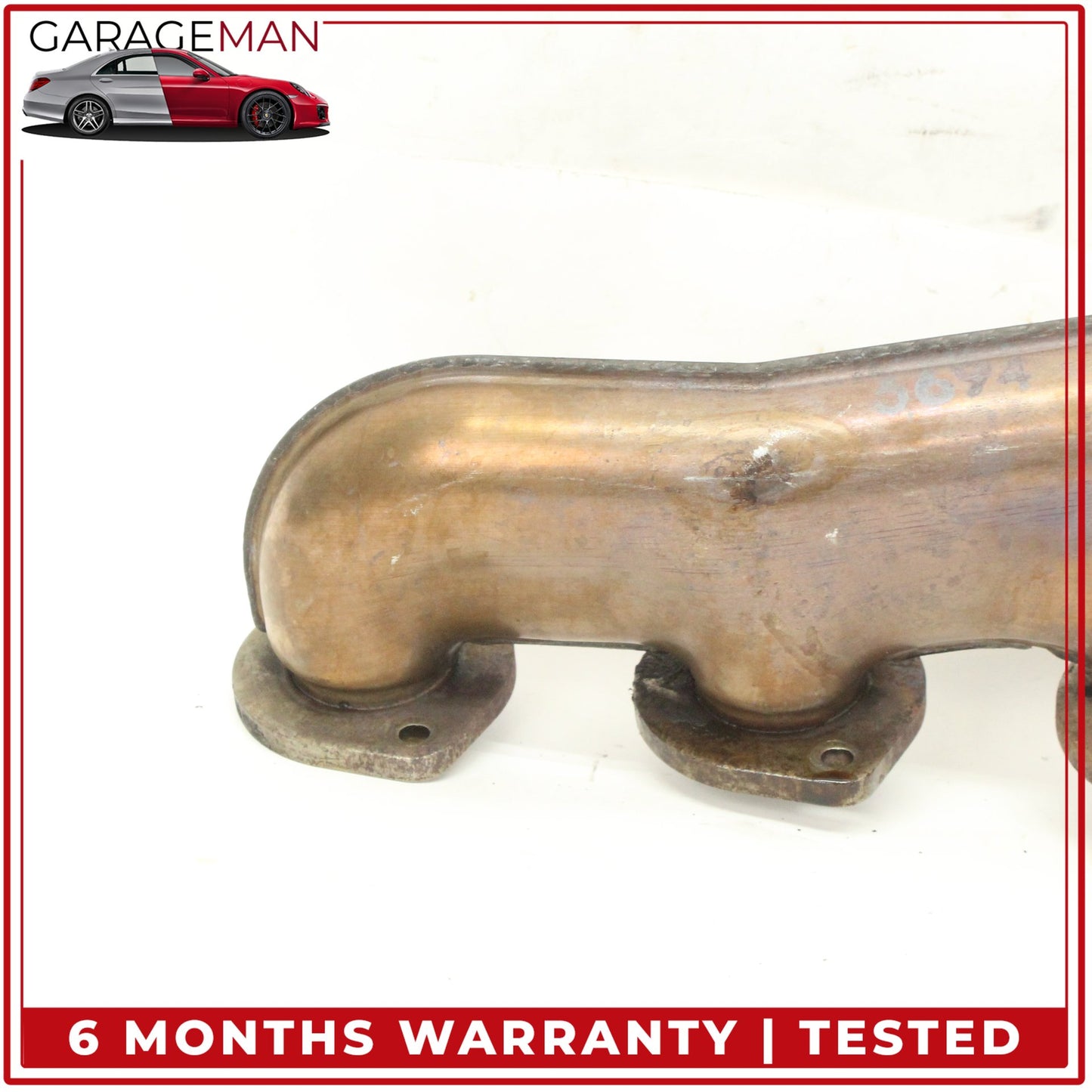2001-2004 Mercedes R170 SLK320 Left Side Exhaust Manifold Header 1121401109 OEM