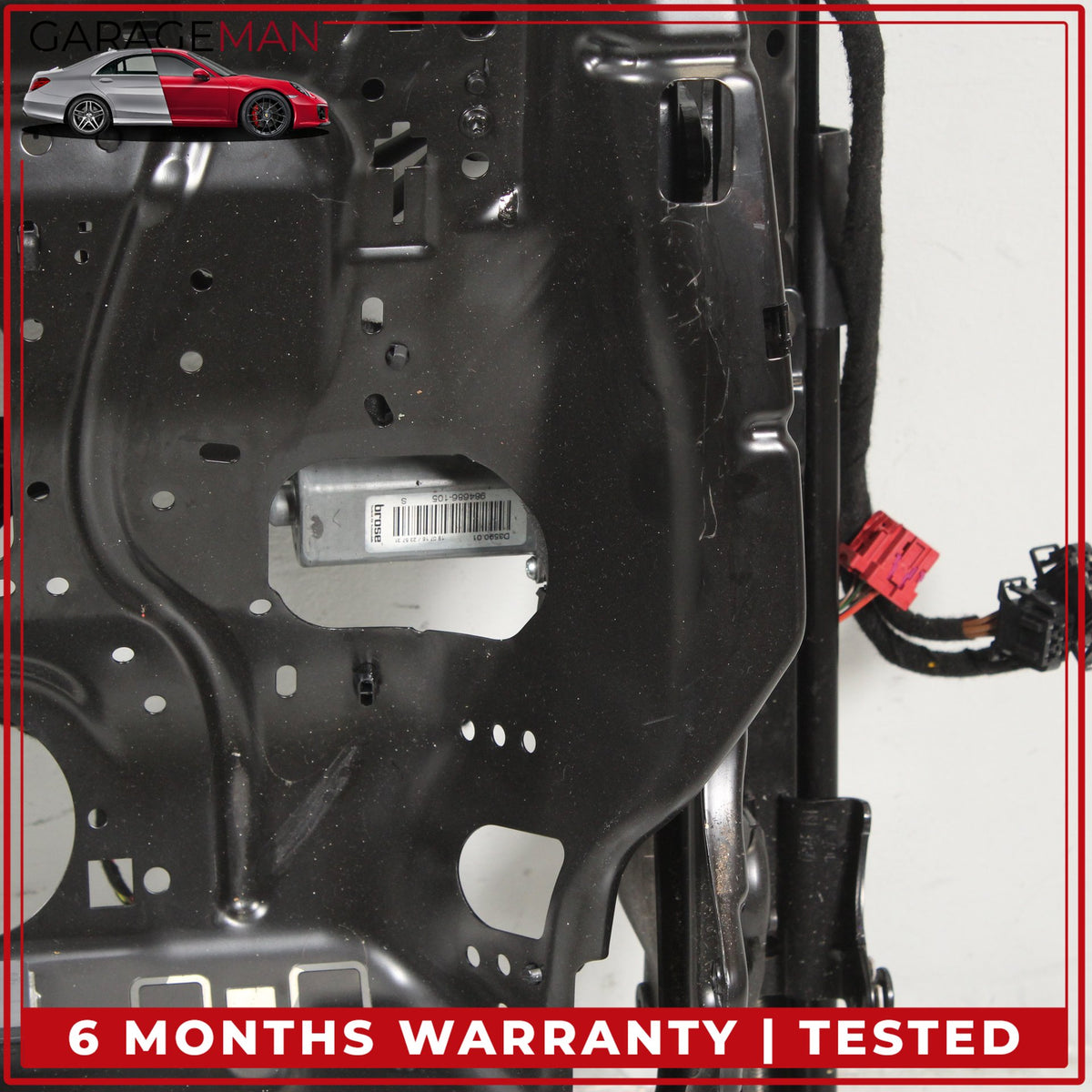 2012-2018 Audi A6 A7 Front Right Side Seat Track Rail Frame w/ Motor OEM