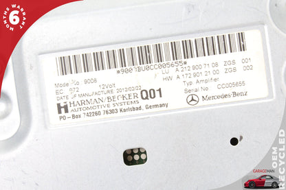 2008-2017 Mercedes W218 CLS550 Harman Becker Kardon Amplifier 2129007108 OEM