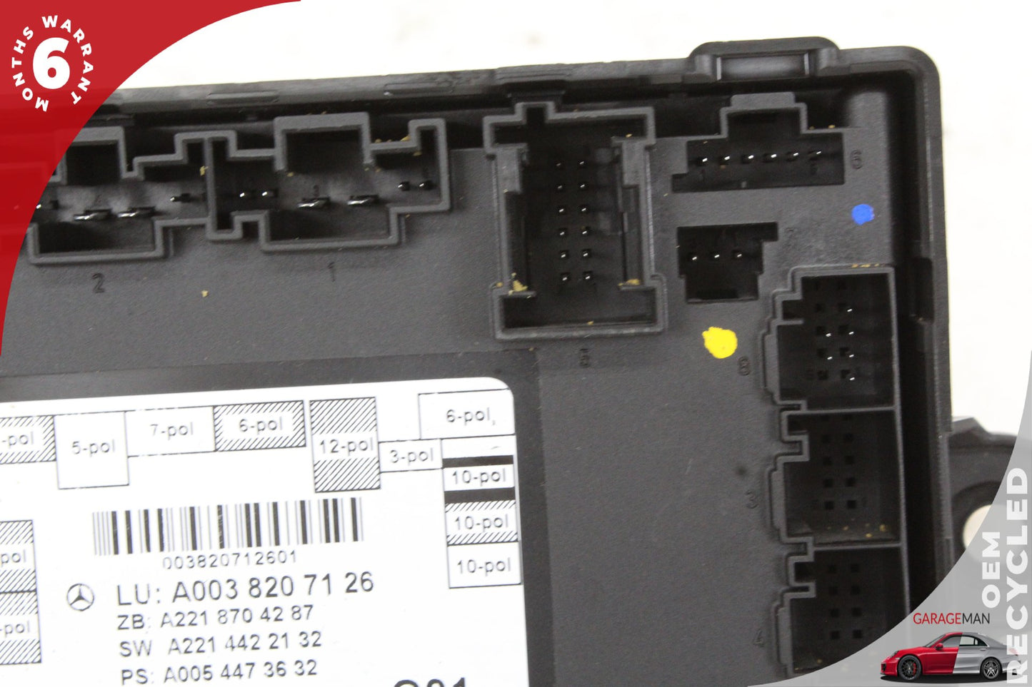 2007-2013 Mercedes W221 S550 Rear Left or Right Door Control Module Unit OEM