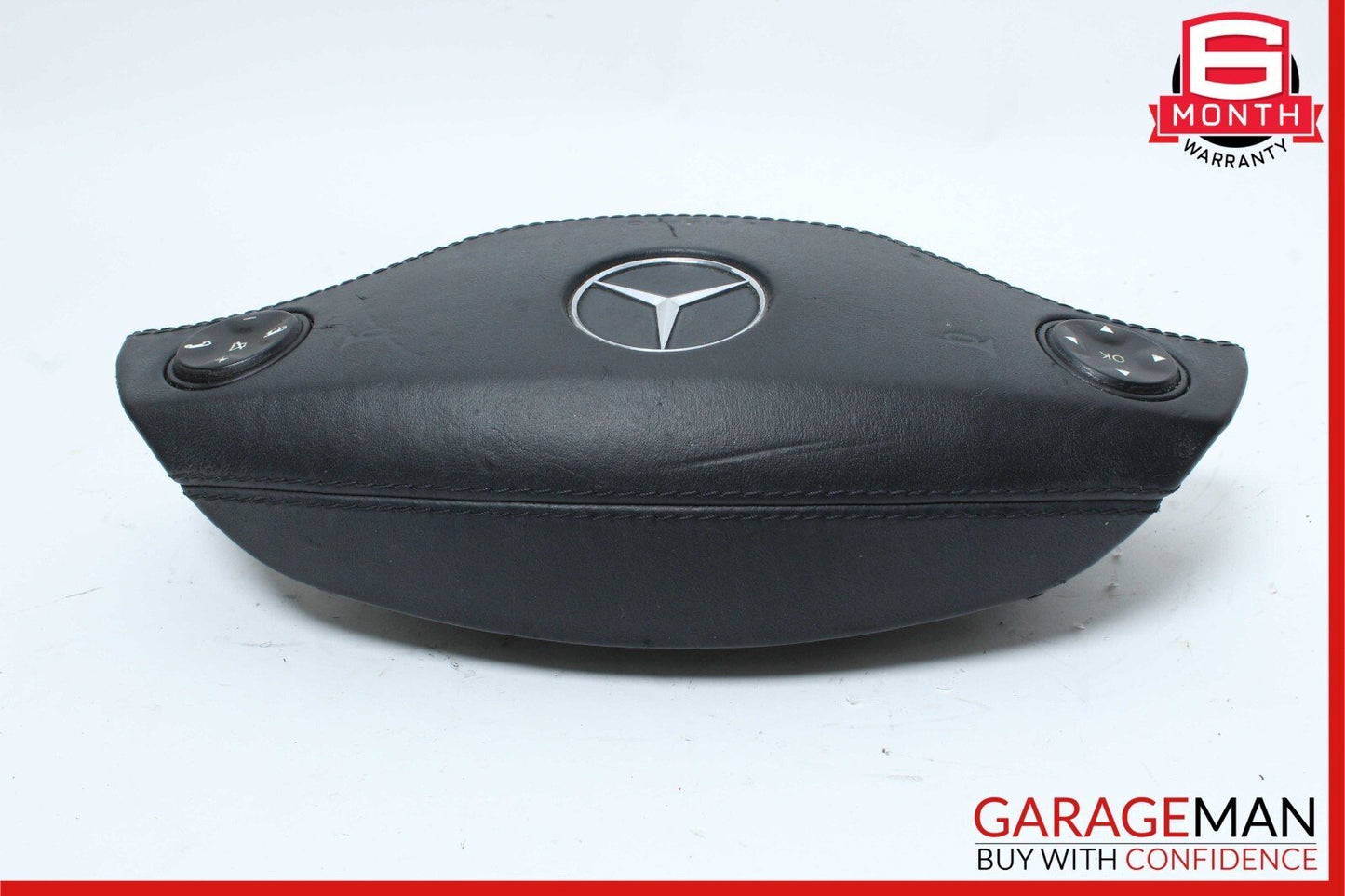 07-10 Mercedes W221 S550 CL550 S450 Steering Wheel Airbag Air Bag Black OEM