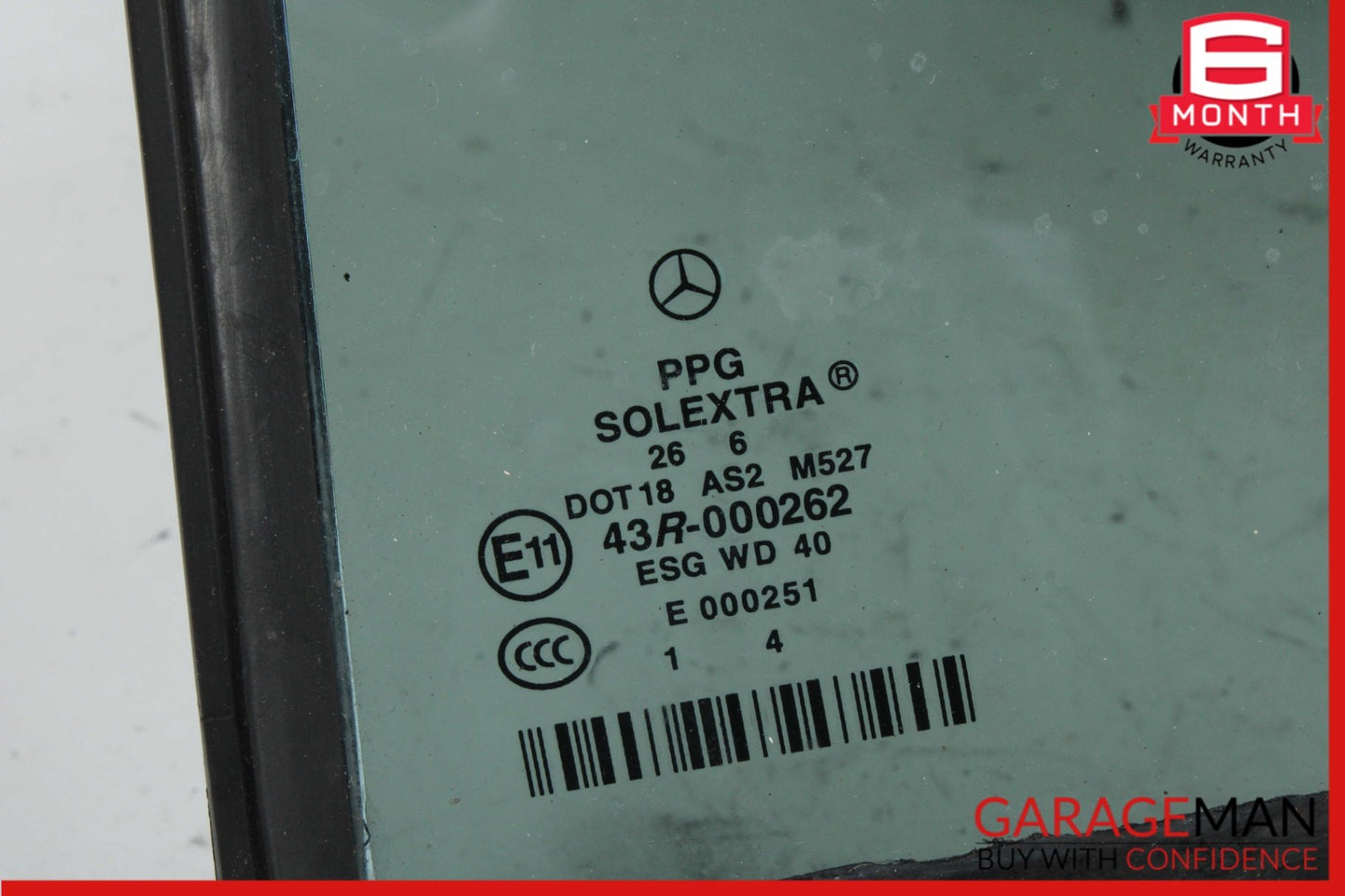 2003-2009 Mercedes-Benz E63 AMG W211 Rear Left Driver Side Quarter Window Glass