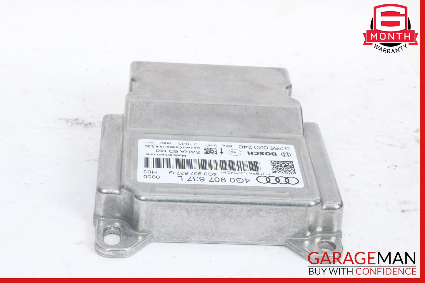2012-2018 Audi S7 Acceleration Yaw Rate Speed Sensor Module 4G0907637L OEM