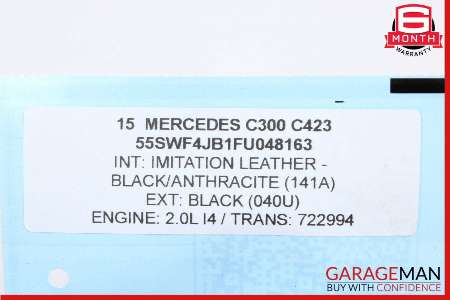 2015-2023 Mercedes-Benz C300 W205 Front Left Seat Control Module 2059006402 OEM