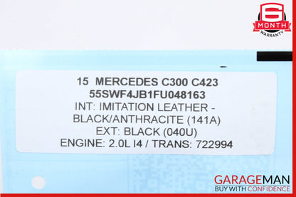 2015-2023 Mercedes-Benz C300 W205 Front Left Seat Control Module 2059006402 OEM