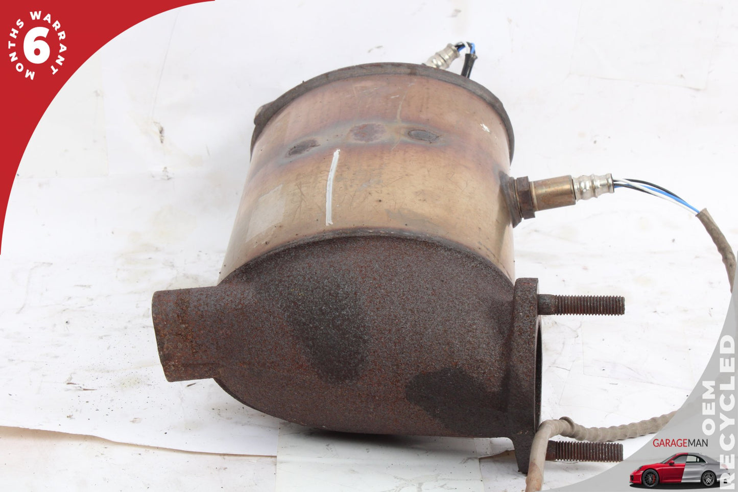 2003-2006 Jaguar XK8 X100 Left and Right Side Exhaust Downpipe 3W835E212AD OEM
