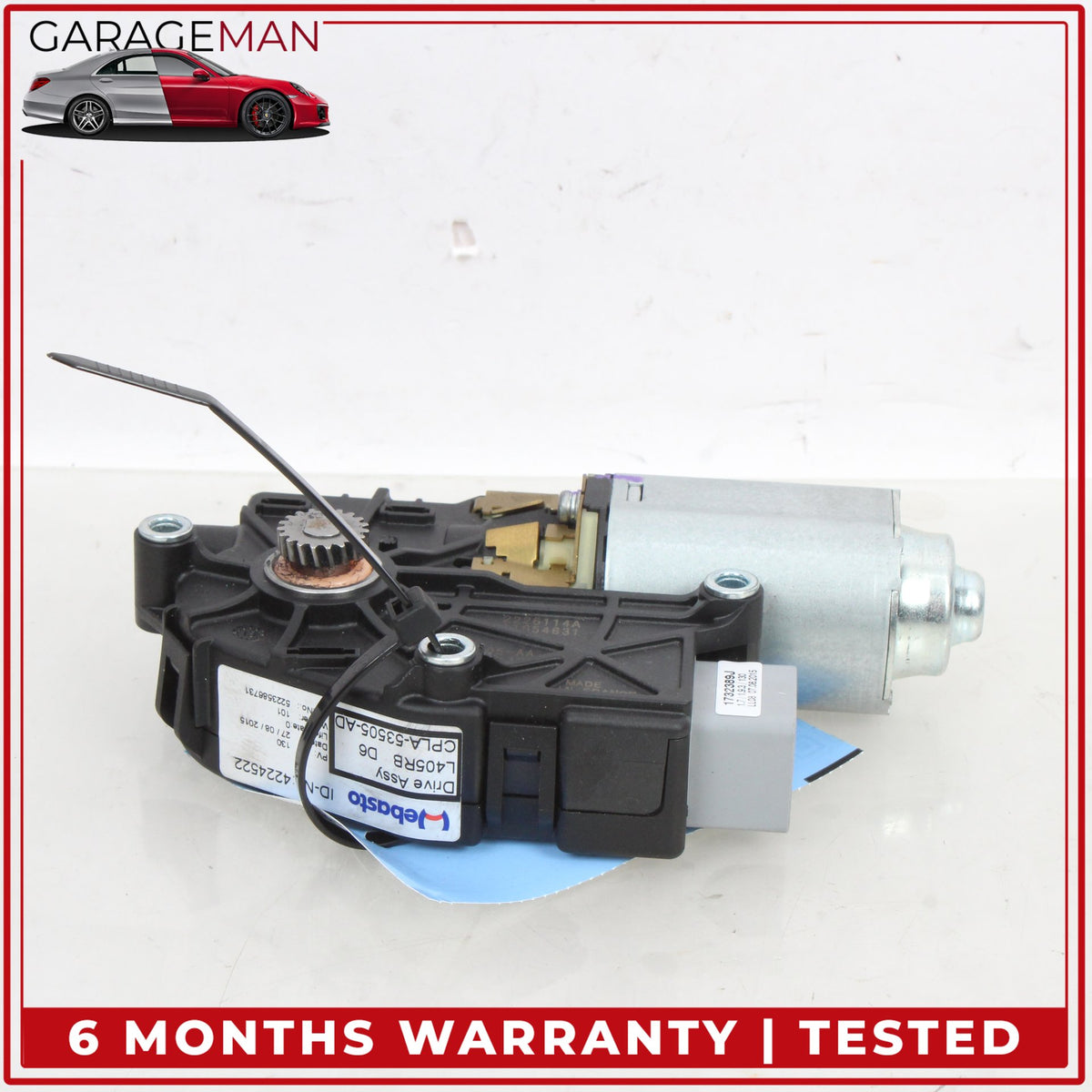 2013-2022 Range Rover L494 L405 Panoramic Sun Moon Roof Motor CPLA53505BD OEM