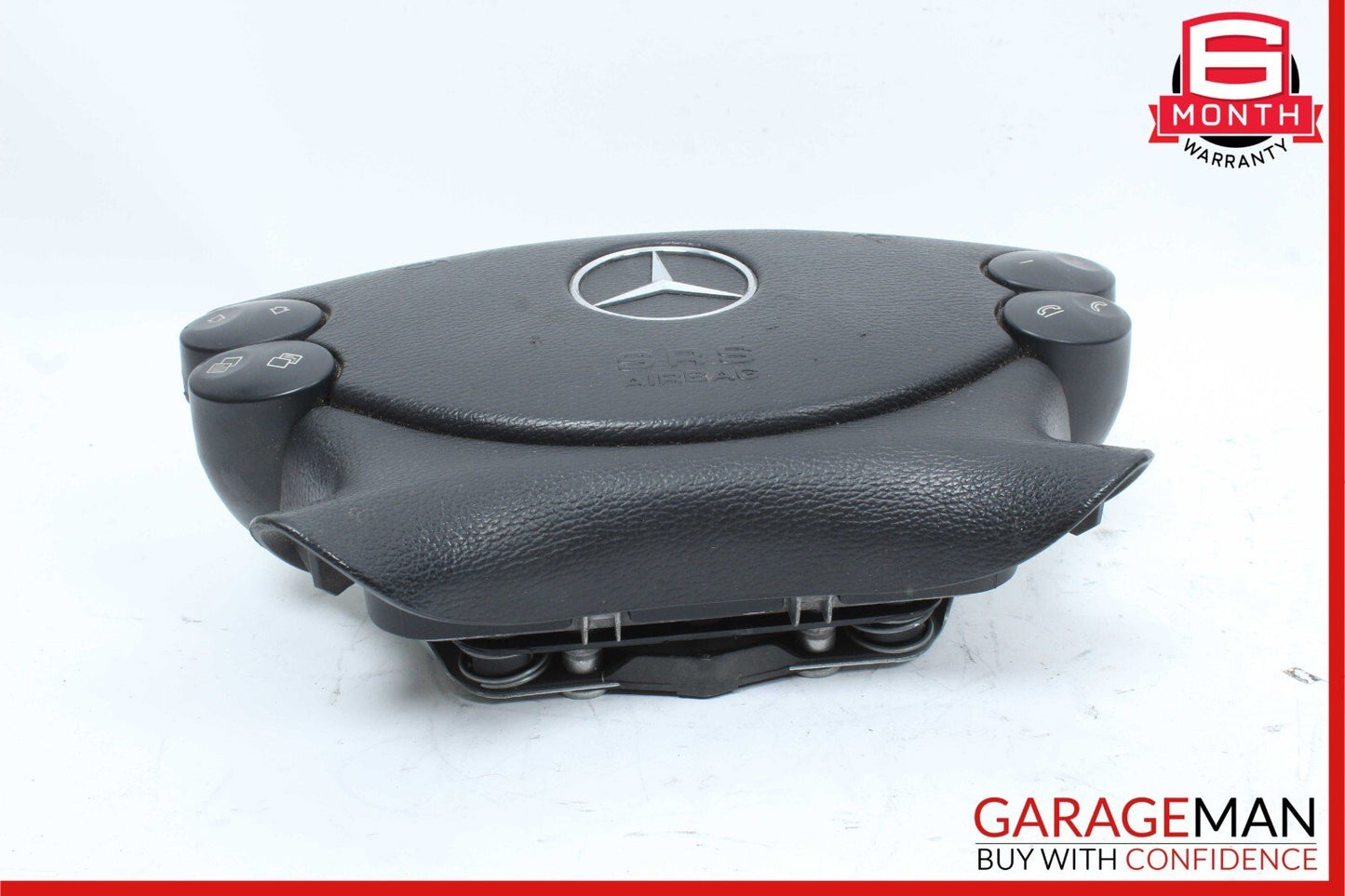 03-12 Mercedes W209 CLK350 E350 SL500 Steering Wheel Airbag Air Bag Black OEM