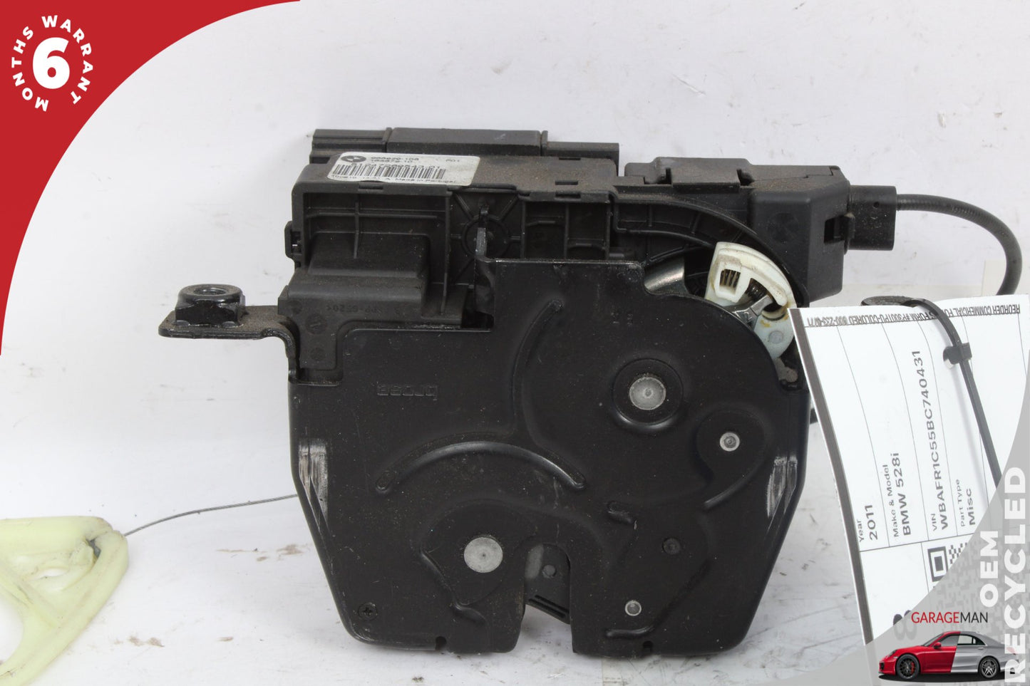 2011-2016 BMW 528i 535i 550i F10 Rear Trunk Lid Lock Latch Actuator 7224054 OEM