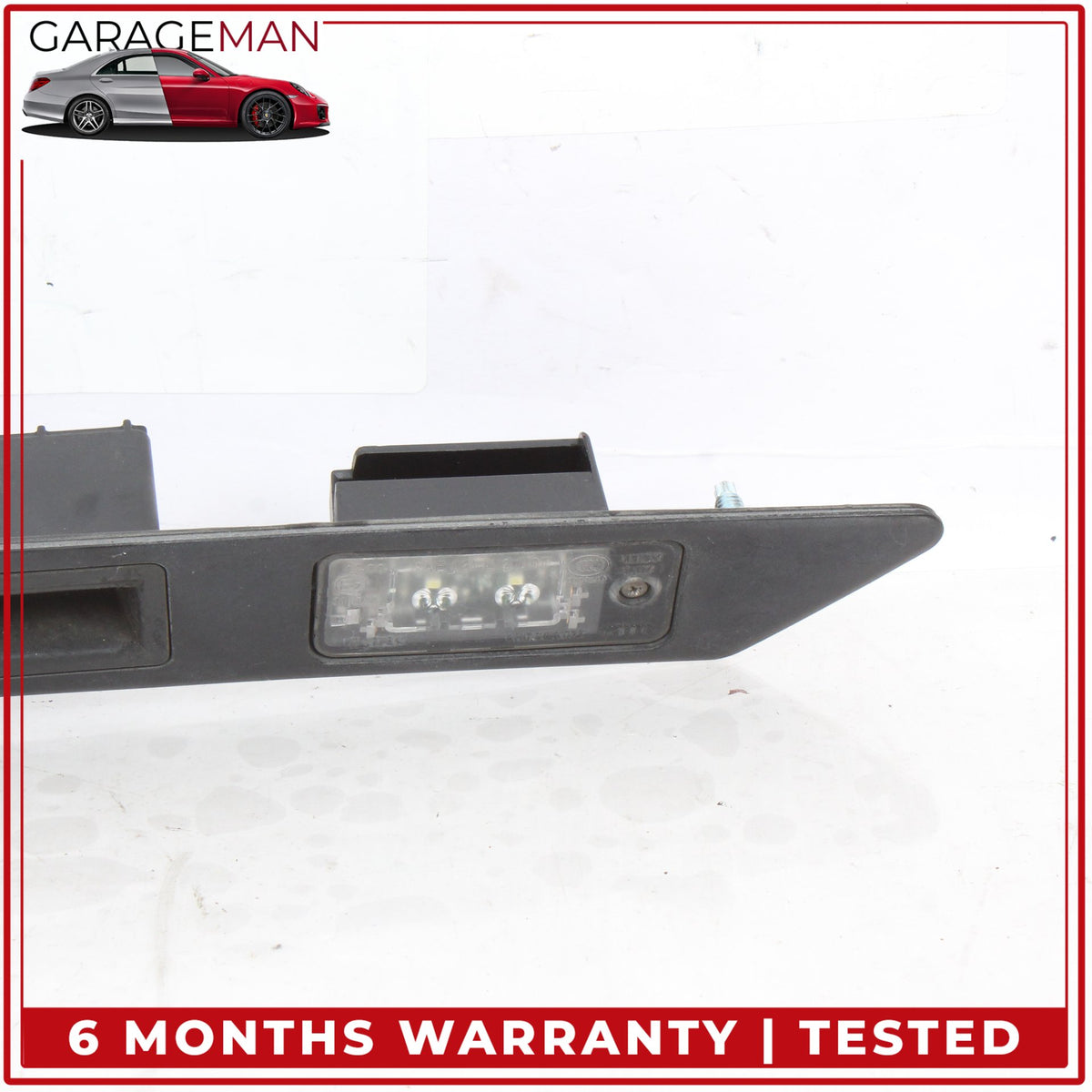 2010-2015 Audi Q7 Trunk Tailgate Open Release Handle License Plate Light OEM