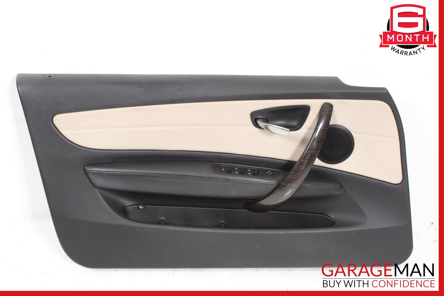 2008-2013 BMW 128i 135i Front Left Driver Side Door Trim Panel 51419121301 OEM