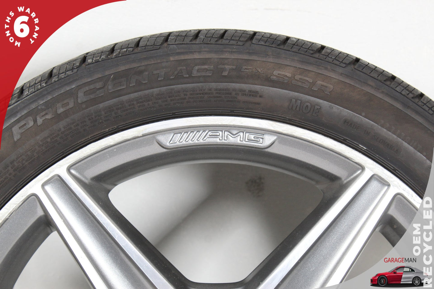 2015-2018 Mercedes W205 C300 Rear Wheel Tire Rim 8.5Jx18H2 ET49 2054011200 OEM