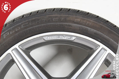 2015-2018 Mercedes W205 C300 Rear Wheel Tire Rim 8.5Jx18H2 ET49 2054011200 OEM