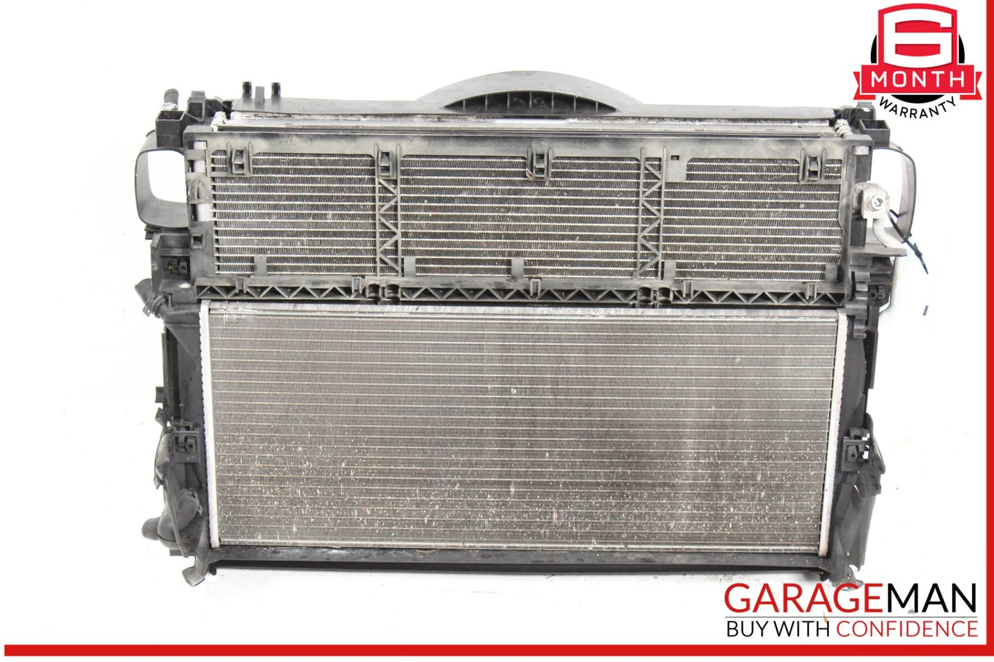 2007-2013 Mercedes-Benz S400 W221 Engine Cooling Radiator AC A/C Condenser OEM