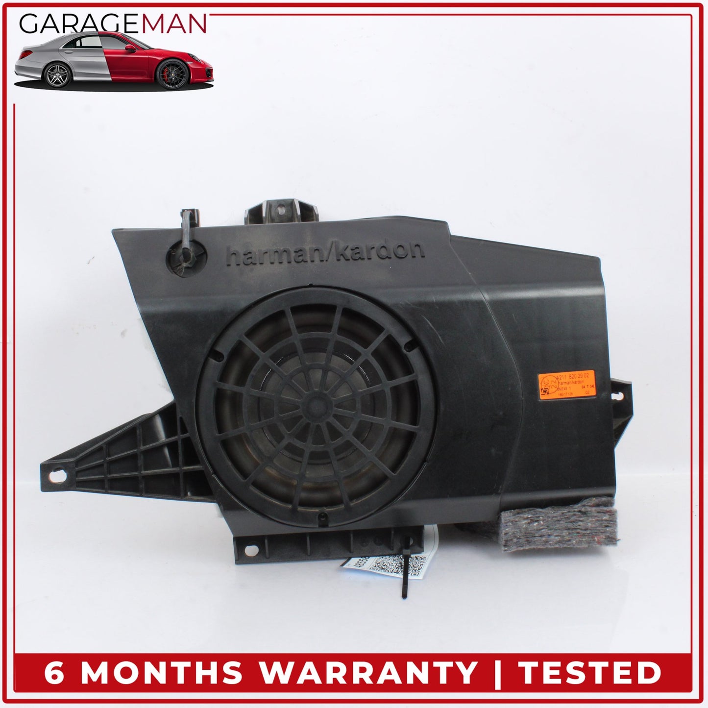 2004-2008 Mercedes W211 E320 E500 Wagon Rear Audio Subwoofer Speaker OEM