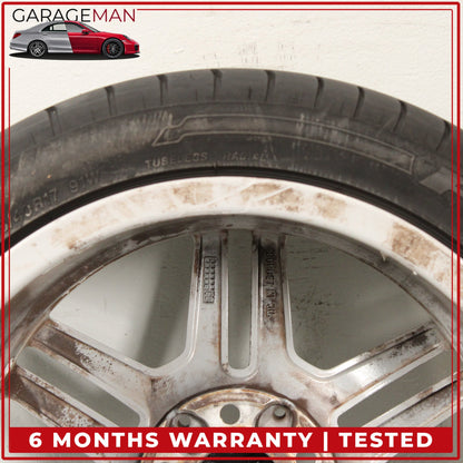 2008-2014 Mercedes W204 Rear Wheel Rim w/ Tire 8.5Jx17H2 ET58 2044014602 OEM