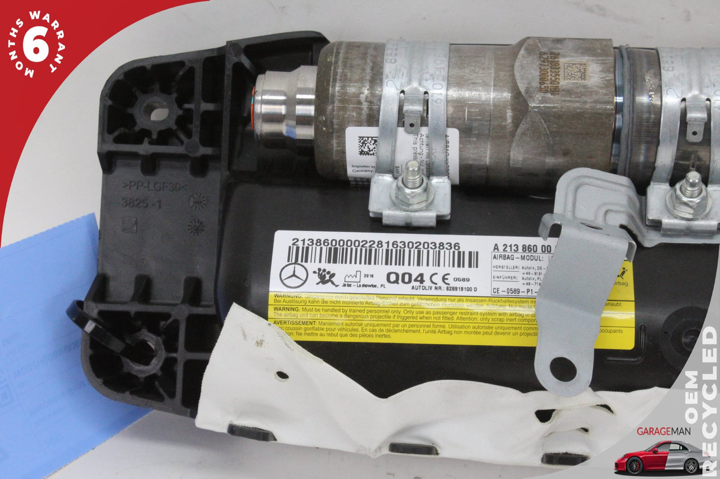17-19 Mercedes-Benz E400 W213 Wagon Front Left or Right Side Knee Airbag 2138600302 OEM