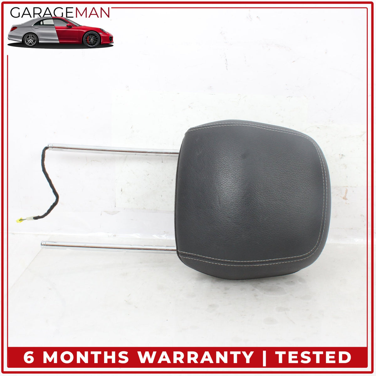 2010-2017 Mercedes C207 E550 Coupe Front Left and Right Seat Headrest Black OEM