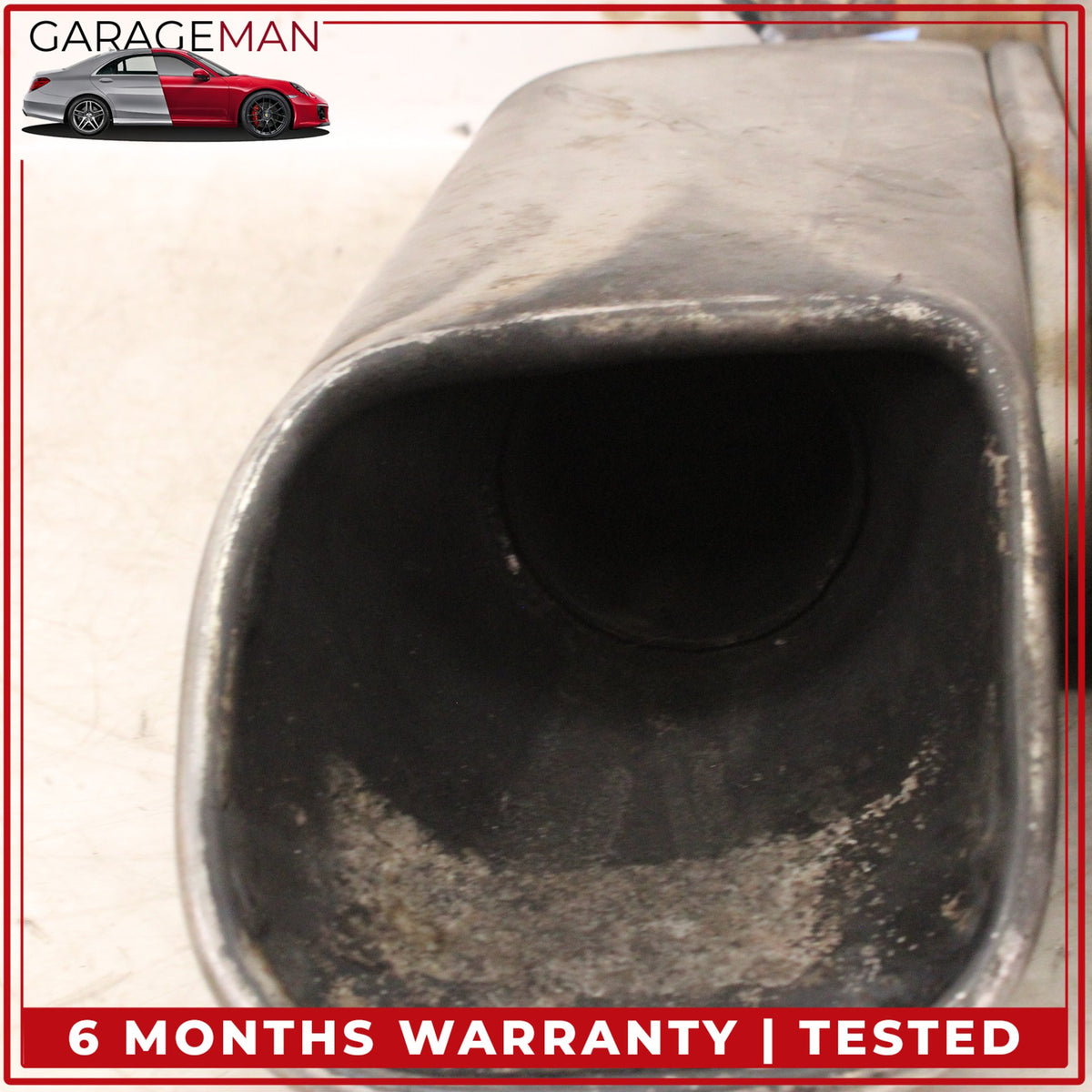 2003-2006 Porsche Cayenne 955 Turbo Exhaust Mufflers Muffler Tips Set OEM