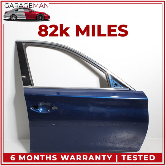 2014-2024 Infiniti Q50 V37 Front Right Side Door Shell Blue H010M4GAMA OEM