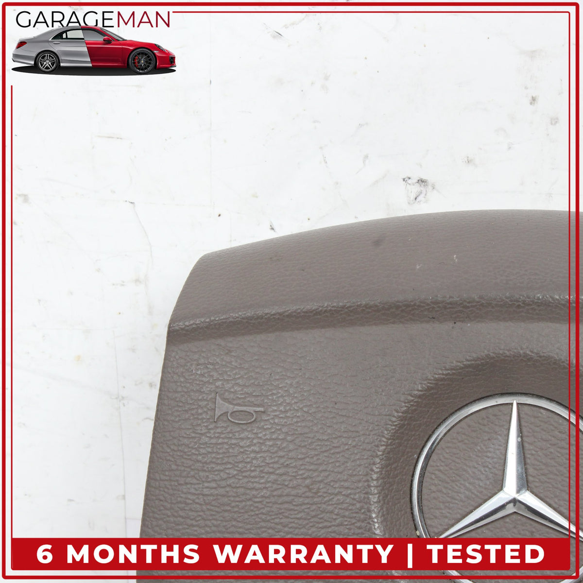2006-2008 Mercedes W164 ML350 ML500 Steering Wheel Airbag Brown 1644600098 OEM