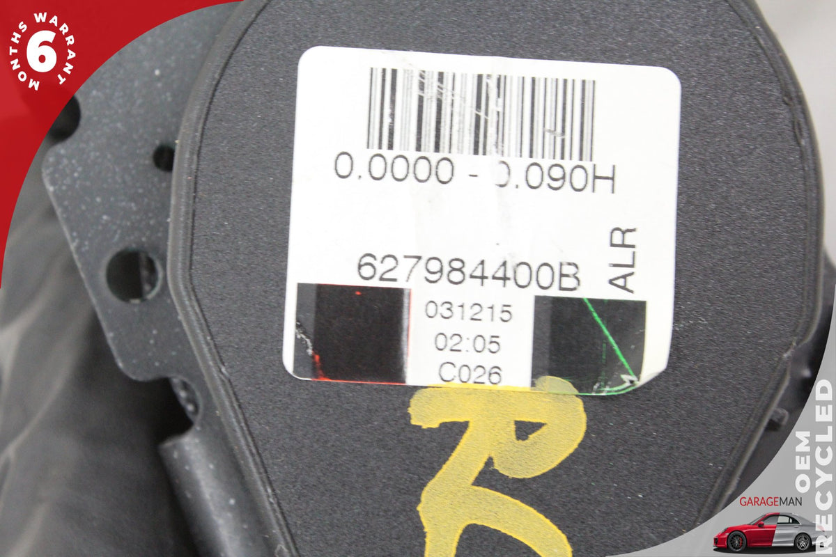 2016-2020 Jaguar XF X260 Rear Centre Middle Seat Belt Black 627984400B OEM