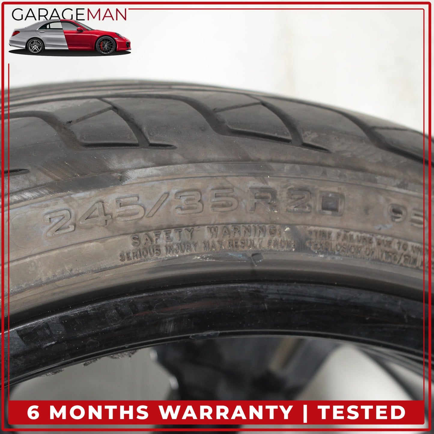 2008-2019 Maserati GranTurismo Front Wheel Rim w/ Tire 8.5JX20H2 ET52 238208 OEM