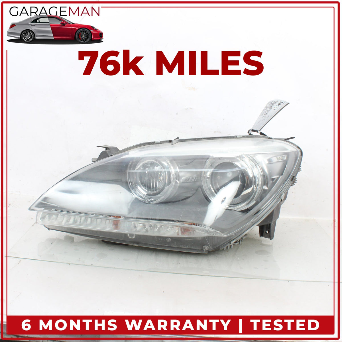 2012-2015 BMW 650i F13 Front Left Side Xenon Head Light Lamp 7272017 OEM