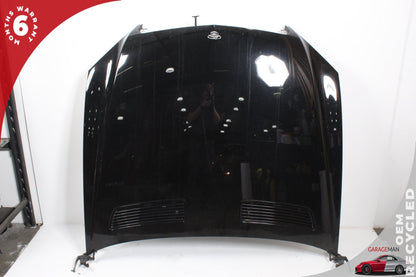 2007-2013 Mercedes W221 S550 Front Hood Bonnet Panel Black 2218800157 OEM