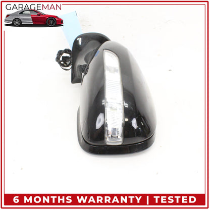 2007-2009 Mercedes W211 E350 Front Left Side Door Rear View Mirror Black OEM