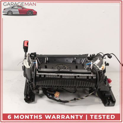 2011-2018 Audi A8 Front Left Side Lower Seat Track Frame Rail w/ Motors OEM